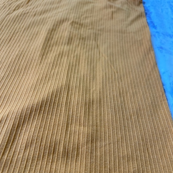 S Zyia Active Brick Mustard Yellow  Parallel Ribbed Tank Top Small Active Sports - Picture 6 of 7